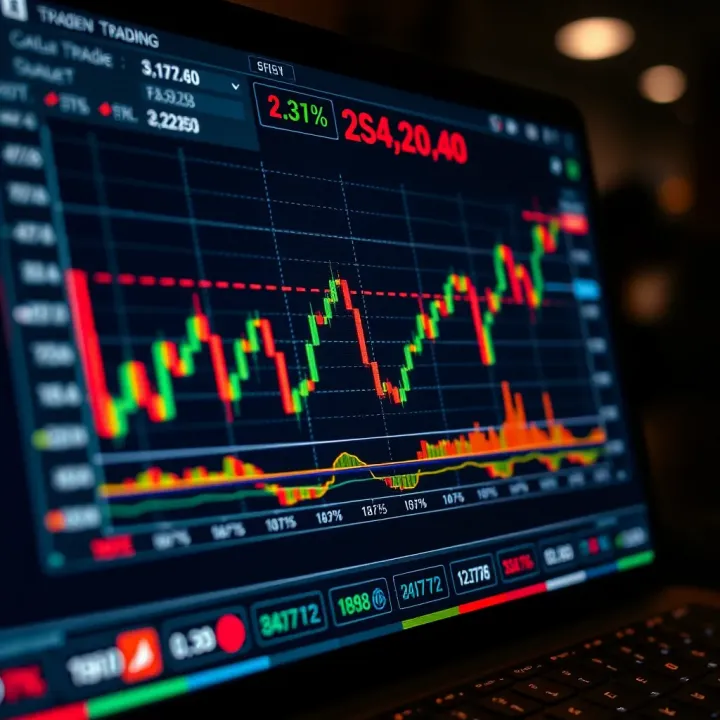 Graph showing different forex trading strategies and risk management approaches