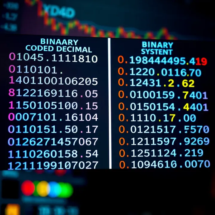 Comparison Between Binary Coded Decimal and Binary Number Systems Comparison chart showing differences between Binary Coded Decimal and pure binary number systems in digital electronics