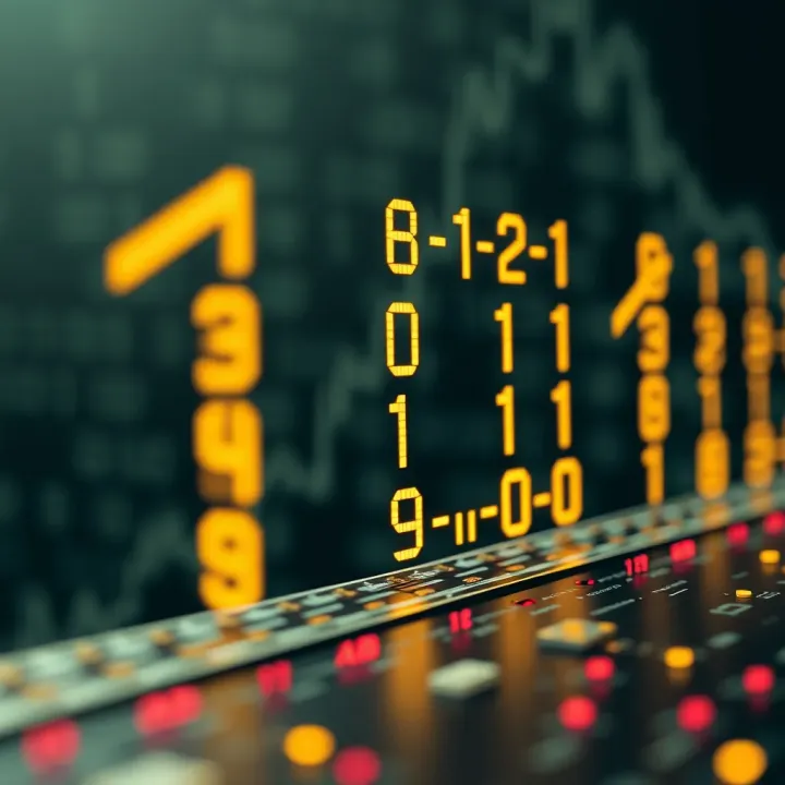 Illustration of binary arithmetic operations used in digital circuits