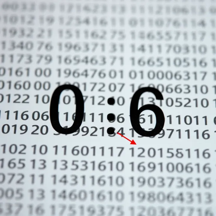 Annotated Example of Binary Number Representation Example showing binary representation alongside decimal number with annotations