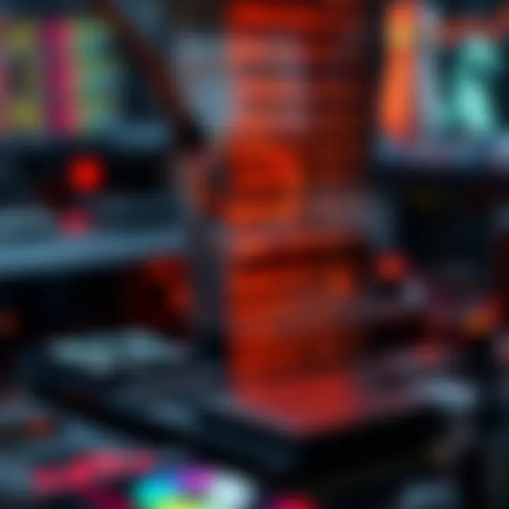 Visualization of binary encoding methods with hardware and software interaction in digital devices