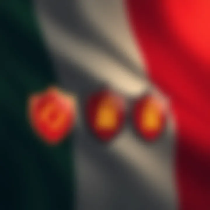 Secure online trading with regulatory shield icons and a Nigerian flag background