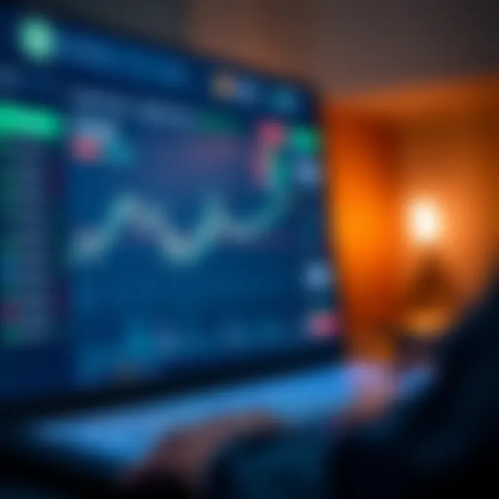 Digital interface showing cryptocurrency platform security features and user dashboard