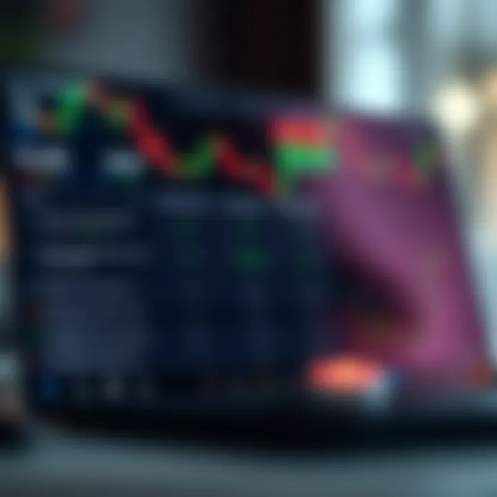 Comparison table highlighting key features of various forex trading applications for Nigerian traders