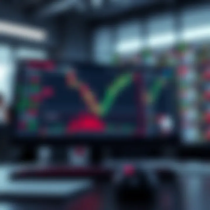 Digital interface showcasing risk management tools and strategy planning