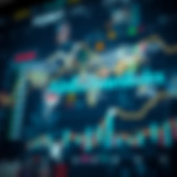 Global Economic Events Influencing Forex Market Dynamics Illustration of global currencies interconnected with economic events impacting forex market