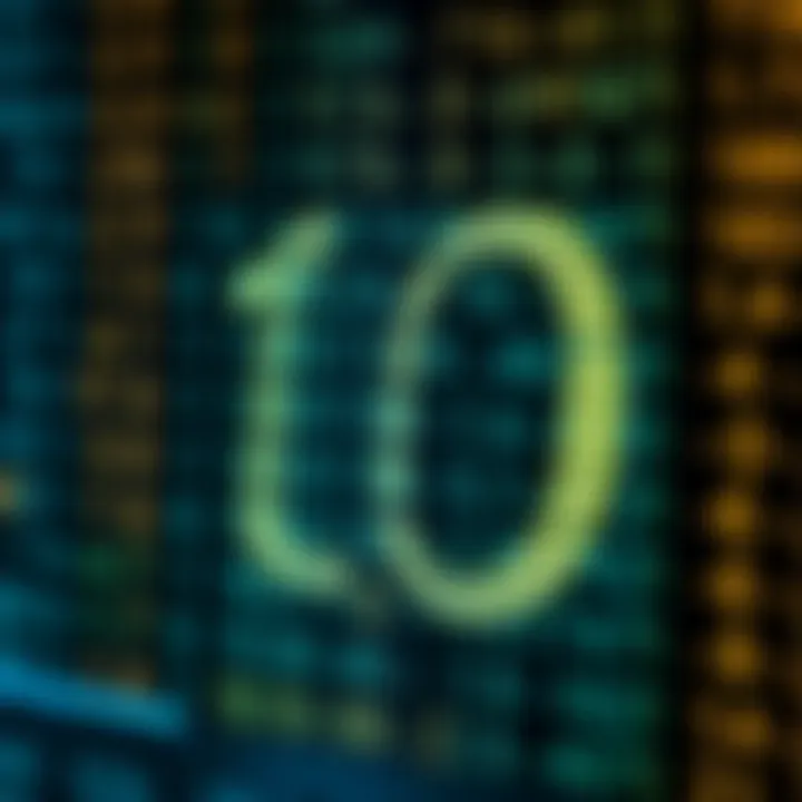 Illustration showing binary to decimal number conversion using place values