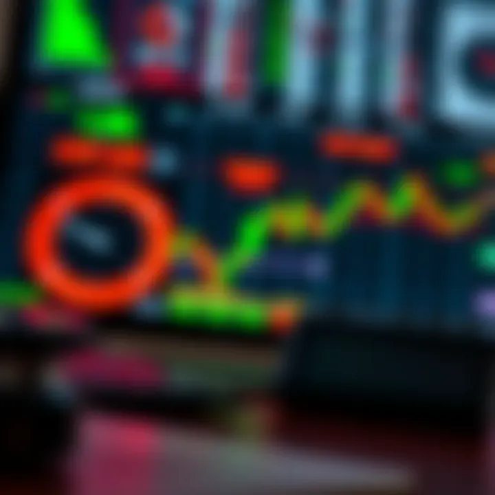 Risk Management Techniques for Forex Trading Visual representation of risk management tools including stop-loss, take-profit indicators, and a calculator