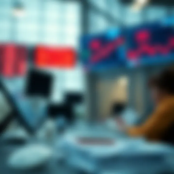 Visual representation of secure trading practices and scam awareness for binary options users