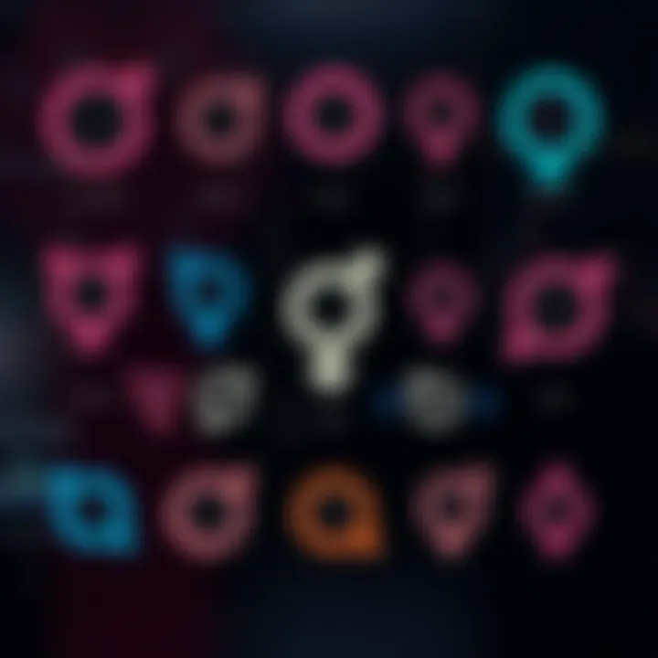 Illustration showing a diverse collection of gender symbols including variations of the non-binary icon highlighting inclusivity and recognition