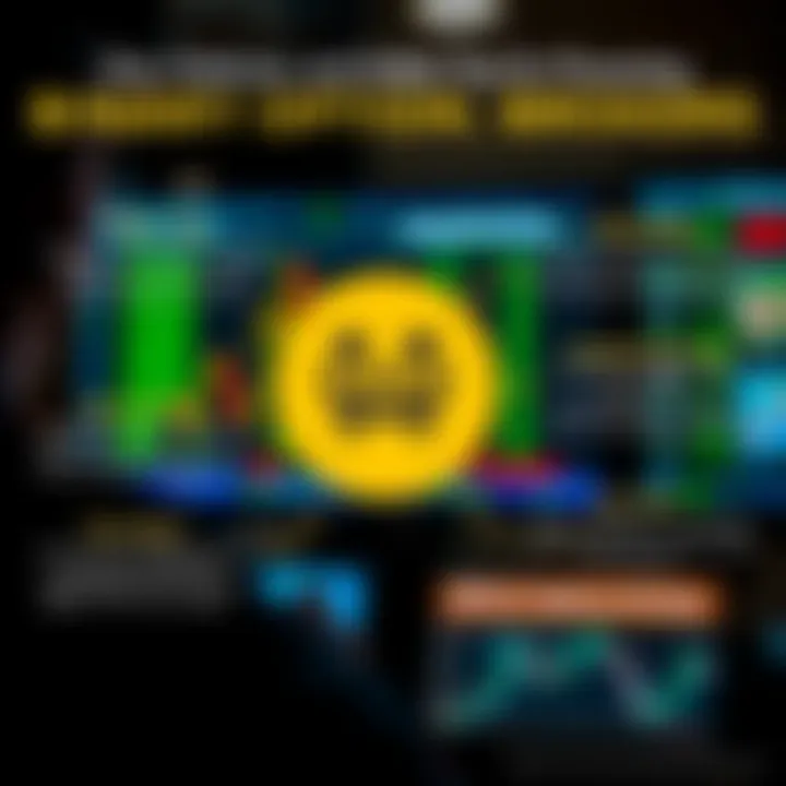 Infographic highlighting key features and safety tips for selecting reliable binary options brokers