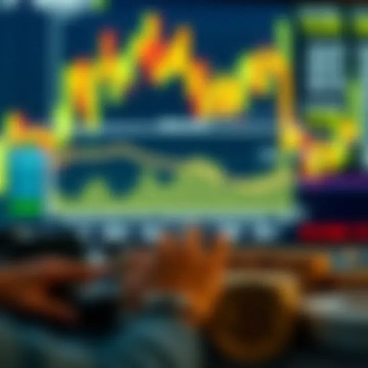 Diagram illustrating cryptocurrency arbitrage opportunities across different exchanges