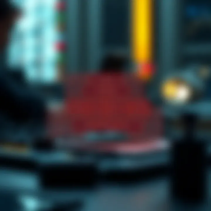 Diagram illustrating the architecture of a binary application running on a computing device