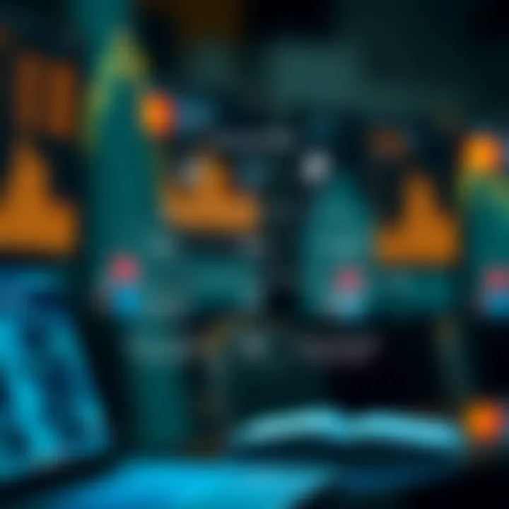 Diagram illustrating the operational flow of an automated trading bot analyzing binary options market data