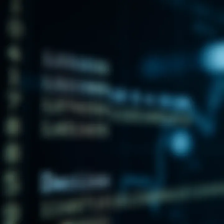 Illustration showing the conversion of decimal numbers into binary format