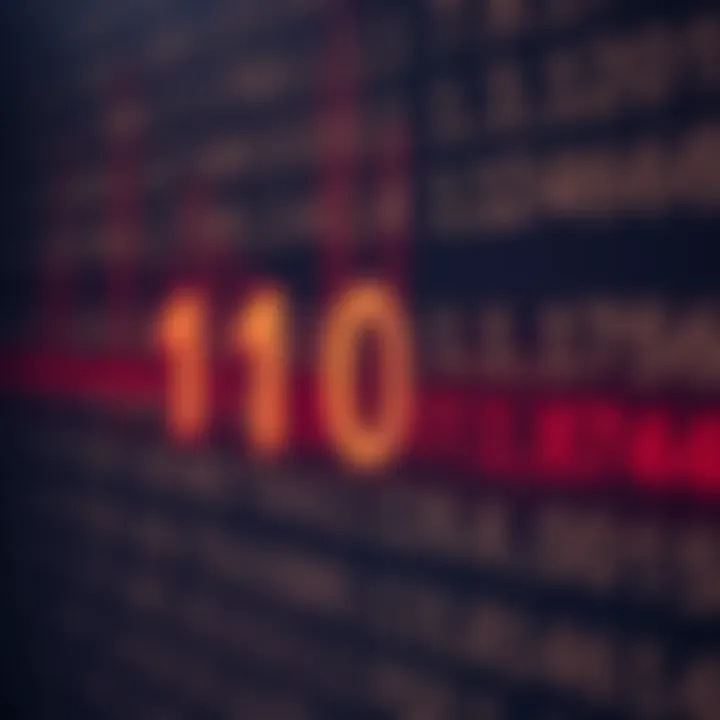 Graphic showing binary numbers being translated back to decimal using positional weights