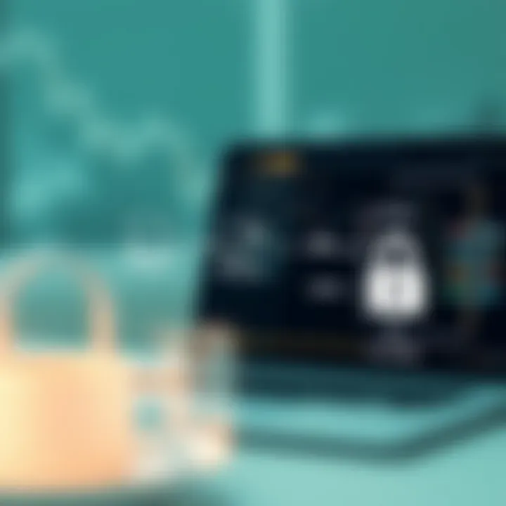 Diagram illustrating the binary login mechanism showing data flow between user device and authentication server