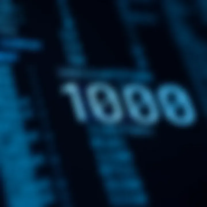 Diagram showing the structure of a binary number using bits