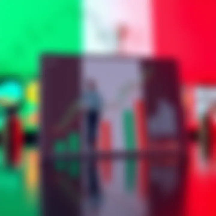 Conceptual illustration of risk-free forex trading with demo account showing growth chart and Nigerian flag