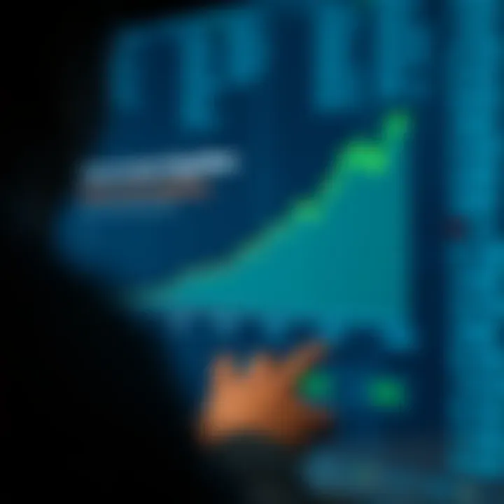 Comparison chart highlighting the efficiency differences between binary search and linear search methods