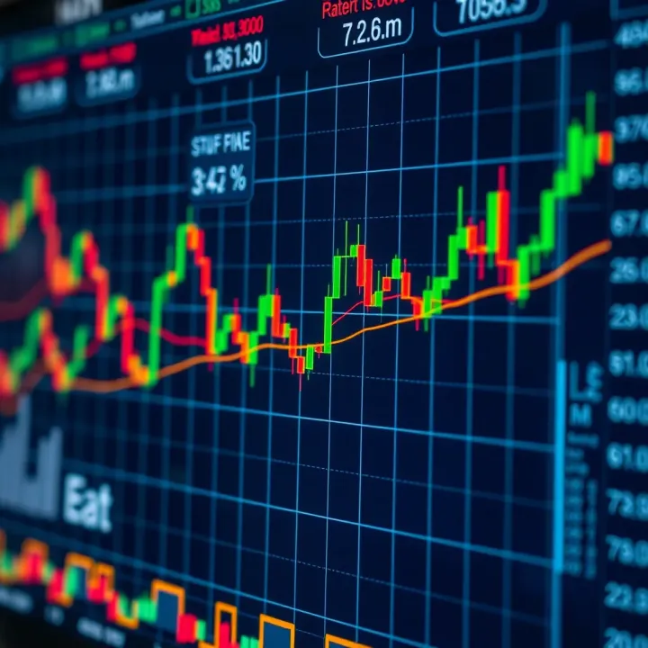 Chart showing common bullish and bearish patterns for trading analysis