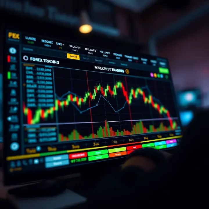 Key Features for Selecting a Forex Trading Platform Secure digital interface highlighting key features for selecting a forex trading platform