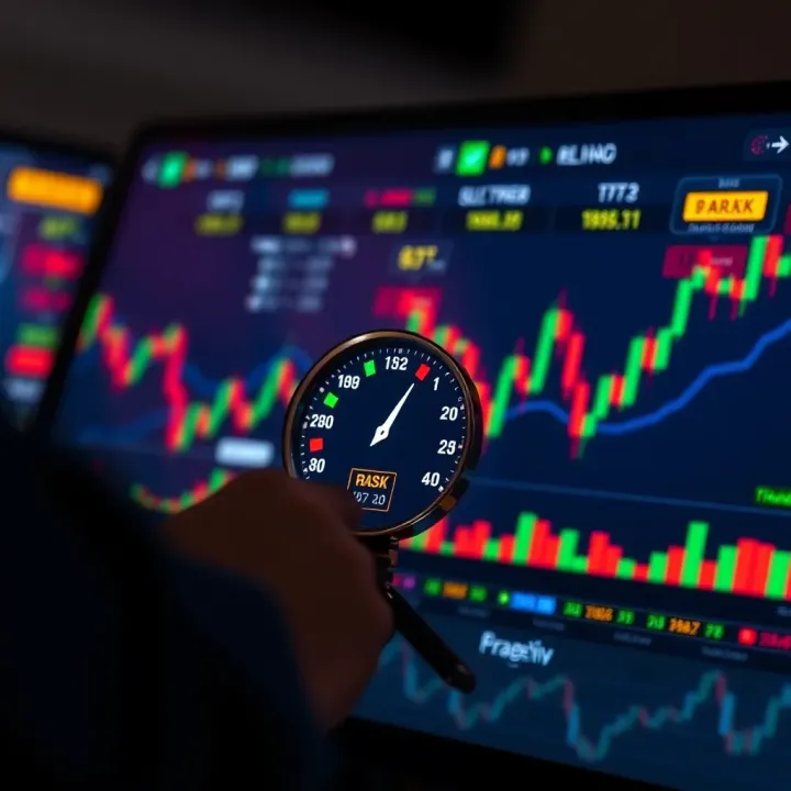 Risk Management Techniques in Forex Trading Illustration of risk management tools including stop-loss orders and diversified trading portfolio