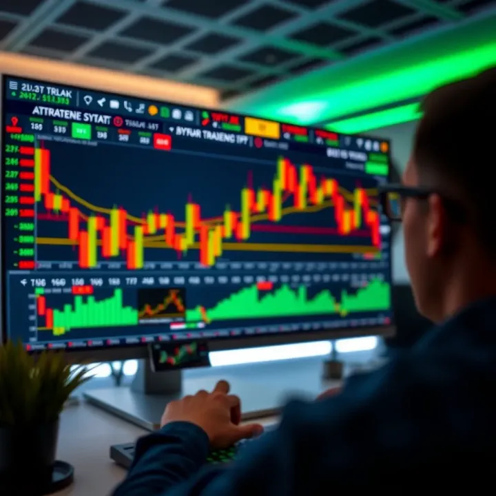 User-Friendly Binary Options Trading Platform Trading platform interface displaying binary options charts and trading tools