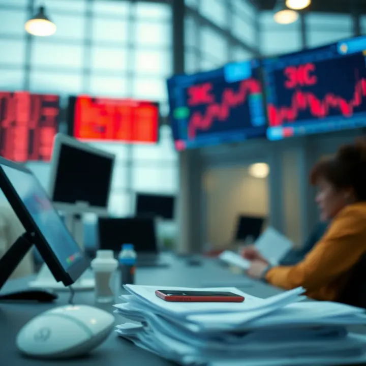 Visual representation of secure trading practices and scam awareness for binary options users