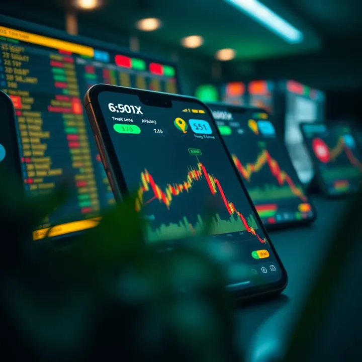 Illustration of popular forex trading platforms and essential app features for safe trading in Nigerian Naira