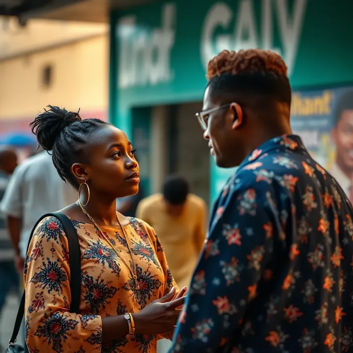Two people in a respectful conversation illustrating understanding and acceptance of different pronouns