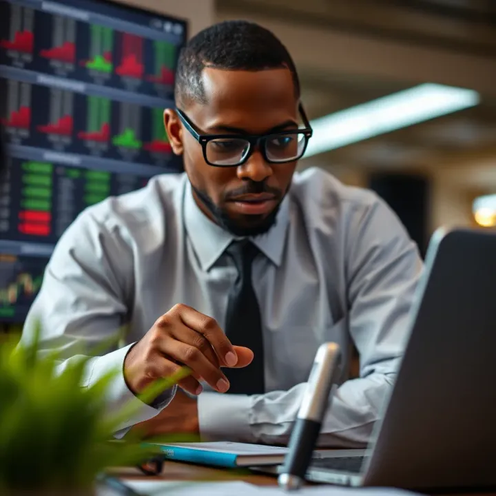 Illustration of risk management strategies and tools for successful forex trading in Nigeria