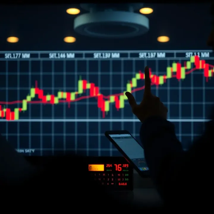 Head and shoulders chart pattern depicting potential trend reversal in trading