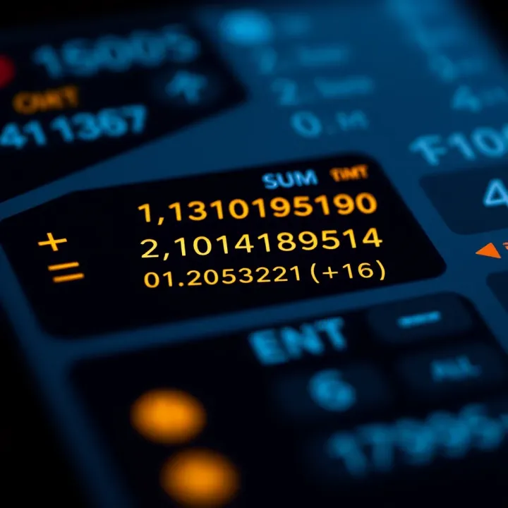 User Interface of a Binary Addition Calculator Visual representation of a binary addition calculator interface showing input and output of binary sums