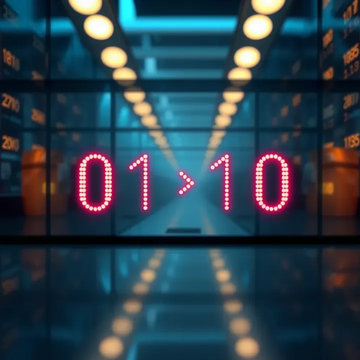 Diagram illustrating addition of two binary digits with carry over