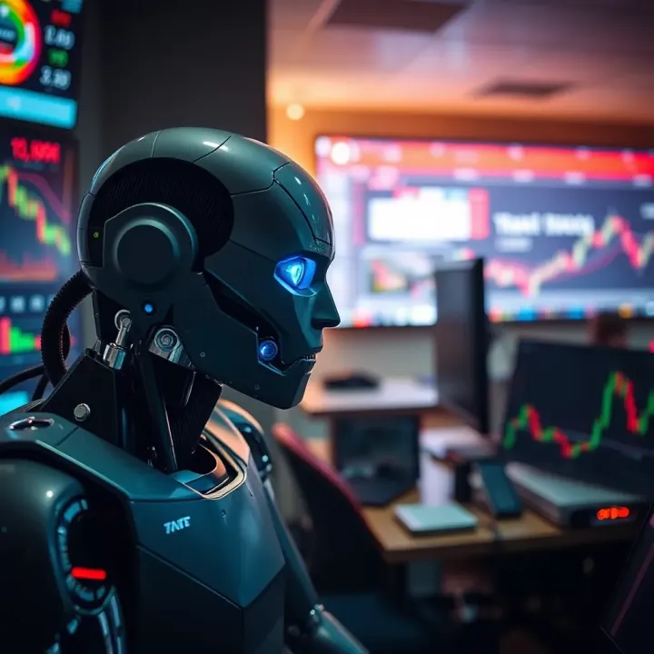 Benefits and Risks of Binary Option Robots in Trading Conceptual illustration of benefits and risks of using binary option robots in financial markets